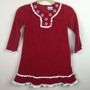 Hanna Andersson - Ruffle Trim Corduroy Dress